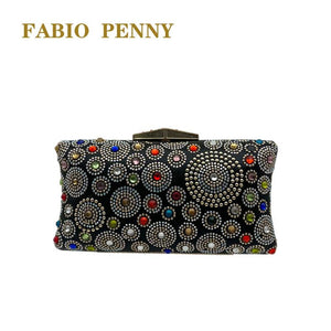 African Mama Bright Diamond Ladies Bag with Clutch