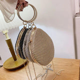 European Shining Evening Bag Women Diamonds Party Cluthes