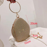 European Shining Evening Bag Women Diamonds Party Cluthes