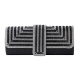 Rhinestone Clutch Purse and Handbag for Women's Party Evening Bag