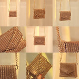 Women's Bling Crossbody Bag Rhinestone Mini Envelop Shoulder Purse
