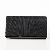 Fengting Sequined Envelope Clutch Evening Bag with Chain Strap