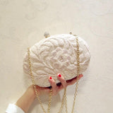 Wedding Diamond Sequined Clutches Bag Crystal Sling Package