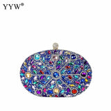 Crystal Clutch Purses for Women Evening Bags Gemstone Clutch