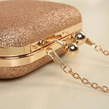 Glittered Clutch Wallet Evening Shoulder Bag