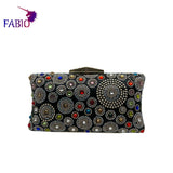 African Mama Bright Diamond Ladies Bag Dress with Clutch