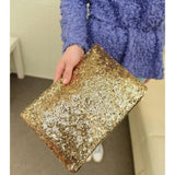 Sequins Handbag Envelope Clutch Glitter Purse Bolsa Feminina