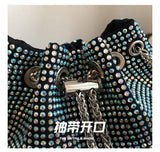 Rhinestone Crossbody Bag for Women Wedding Evening Clutch Handbag