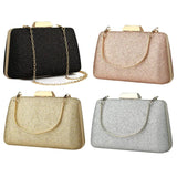 Boho Crossbody Bag Evening Clutch Glitter Handbag Wedding Purse
