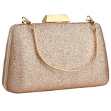 Boho Crossbody Bag Evening Clutch Glitter Handbag Wedding Purse