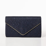 Sequin Evening Clutch Metal Chain Women Shoulder Bag