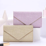 Sequin Evening Clutch Metal Chain Women Shoulder Bag