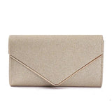 Sequin Evening Clutch Metal Chain Women Shoulder Bag