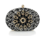 Diamond Sunflowers Mini Clutch Bags Evening Wallets 5 Colors