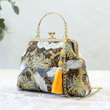 Women Butterfly Embroidery Evening Bag Ladies Party Clutch Bags