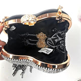 Tassel Evening Bags Diamonds Beaded Clutch Wedding Purse Shoulder Party