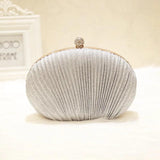 Lady Diamond Evening Clutch Bag Wedding Handbag Bridal Purse Chain Shoulder Bag