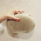 Lady Diamond Evening Clutch Bag Wedding Handbag Bridal Purse Chain Shoulder Bag