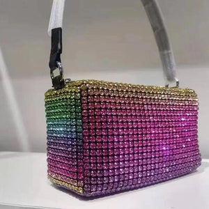 Women's Rhinestone Handbag Diamonds Shoulder Bag Purse