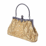 Women's Vintage Beaded Evening Bag for Wedding Party