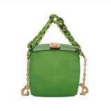 Green Party Clutch for Women Crossbody Bag Lipstick Box Mini Purse Handbag