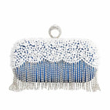 Diamond Ring Clutch Bags Beads Wedding Dinner Purse Evening Bags