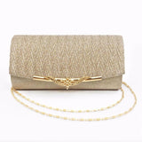 Glitter Evening Bag Party Wedding Clutch Handbag Shoulder Chain Bolsa Mujer