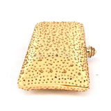 Diamond Purple Clutches Women Clutch Bag Crystal Evening Bags With Chain