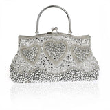 Hisuely Vintage High Bling Crystal Evening Clutch Bag WY105