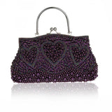 Hisuely Vintage High Bling Crystal Evening Clutch Bag WY105