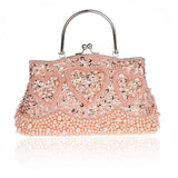 Hisuely Vintage High Bling Crystal Evening Clutch Bag WY105