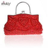 Hisuely Vintage High Bling Crystal Evening Clutch Bag WY105