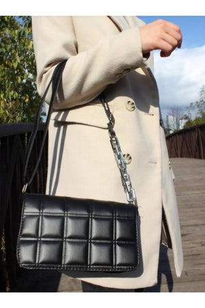 Women's Embroidered Leather Hand and Shoulder Bag