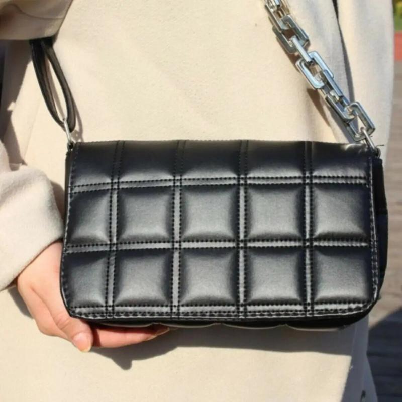 Women's Embroidered Leather Hand and Shoulder Bag