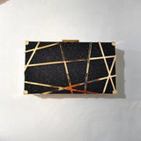 Glitter Wedding Clutch Evening Bag for Women Party Banquet Minaudiere