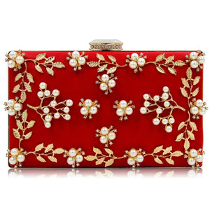 Beaded Clutch Bag Female Wedding Clutches Purses High Handbag