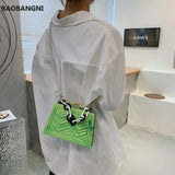 Marble Acrylic Evening Clutch Bag Vintage Messenger Handbag