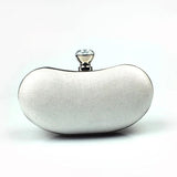 Sliver Ladies Evening Party Small Clutch Bag Bridal Purse Handbag