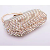 Bling Mesh Rhinestone Clutch Party Purse Chain Shoulder Bag Evening Bag B486