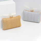 Women's Diamond Evening Clutch Bag Wedding Party Chain Wallet