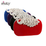 Diamond Peacock Clutch Bag for Wedding Party