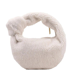 Winter Plush Women Bag Ladies Handbag Purses High Cloud Bags