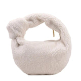 Winter Plush Women Bag Ladies Handbag Purses High Cloud Bags