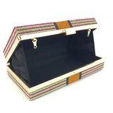 Rhinestone Money Clutch Purse for Women, 10000 Dollars Cash Stack Evening Bag