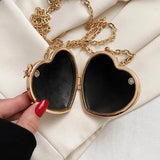 Heart Shape Evening Clutch Chain Shoulder Bags Mini Handbags