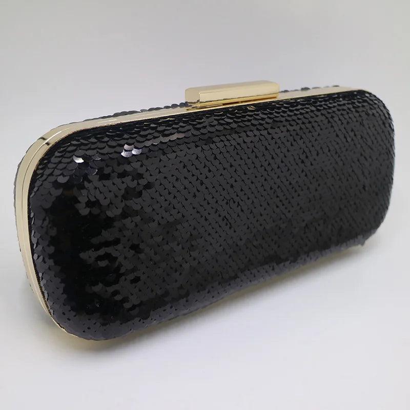 Sequin Evening Clutch Bag for Party