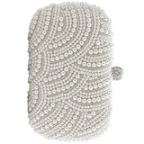 Beaded Clutch Bag Party Bridal Handbag Wedding Evening Purse