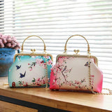 Embroidery Floral Evening Bag Chinese Style Handbag Party Clutch
