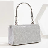 Rhinestone Evening Bag Wedding Party Purse Envelope Chain Shoulder