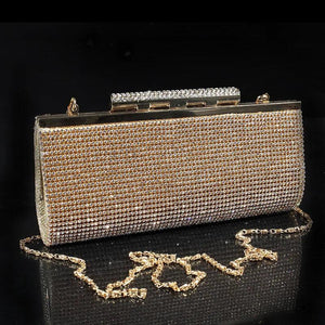 Glass Drilling Banquet Bag Unisex Evening Bags Direct Selling Minaudiere Handbag